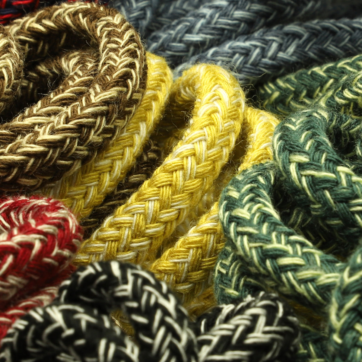 [サンプル] カラーミックススピンドルコード 約7mm 2.5メートルカット