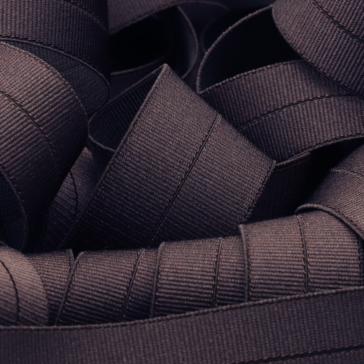 [サンプル] リサイクルポリエステルグログランストレッチバインダーテープ（FY-S114BR） 9x9mm 3メートルカット