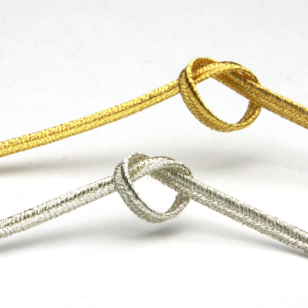 メタリック蛇腹 約3mm 9.14M巻 - FUJIYAMA RIBBON