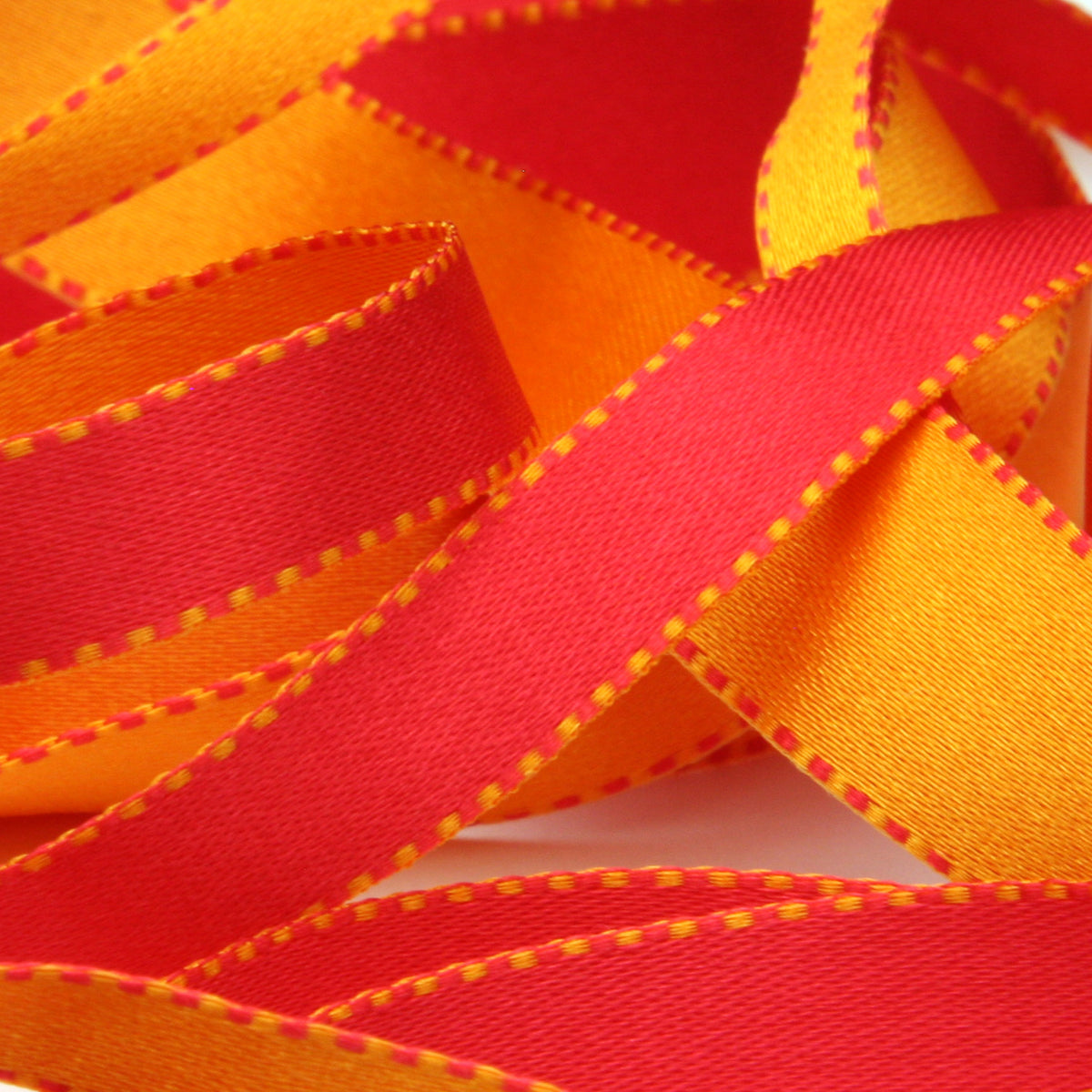 リバーシブルステッチサテンリボン（FY-252-19）