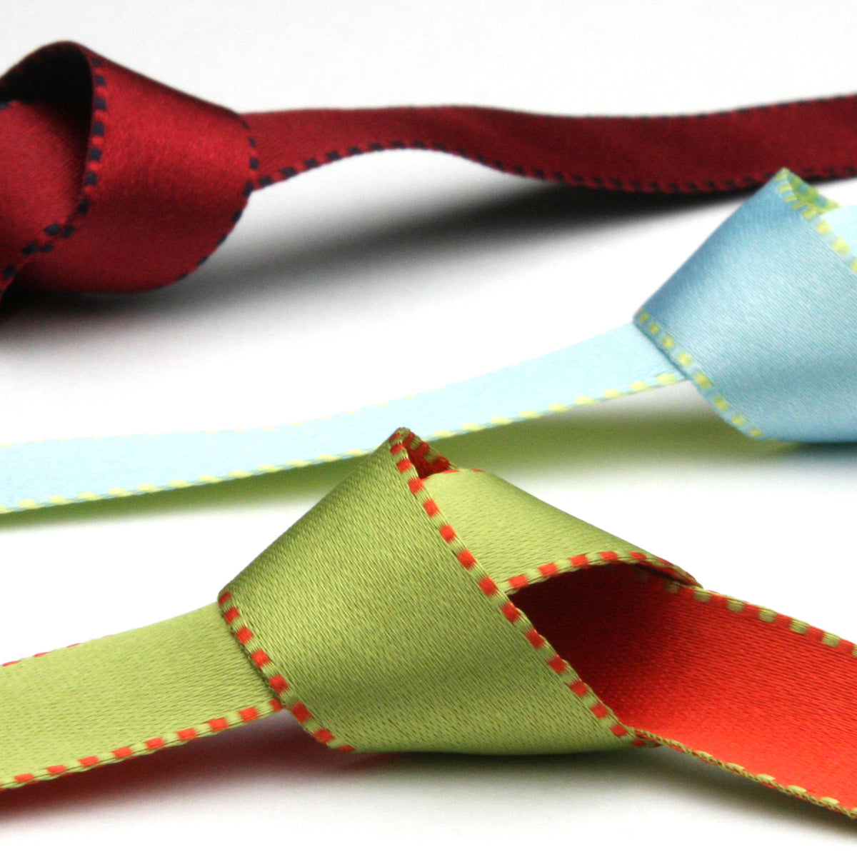 リバーシブルステッチサテンリボン（FY-252）