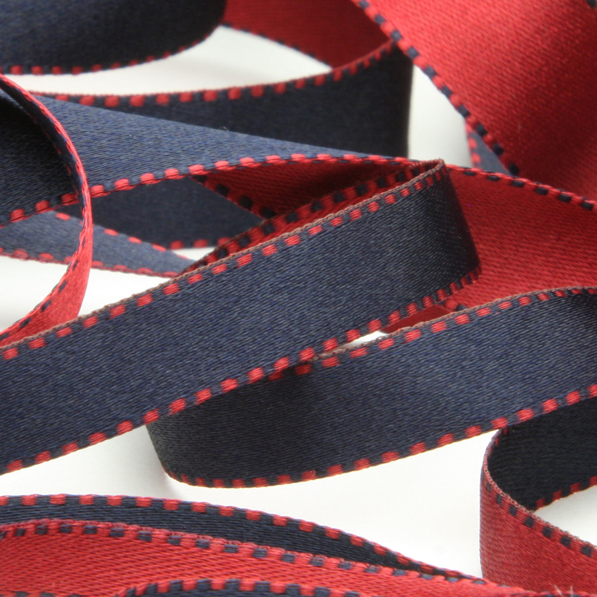 リバーシブルステッチサテンリボン（FY-252-07）