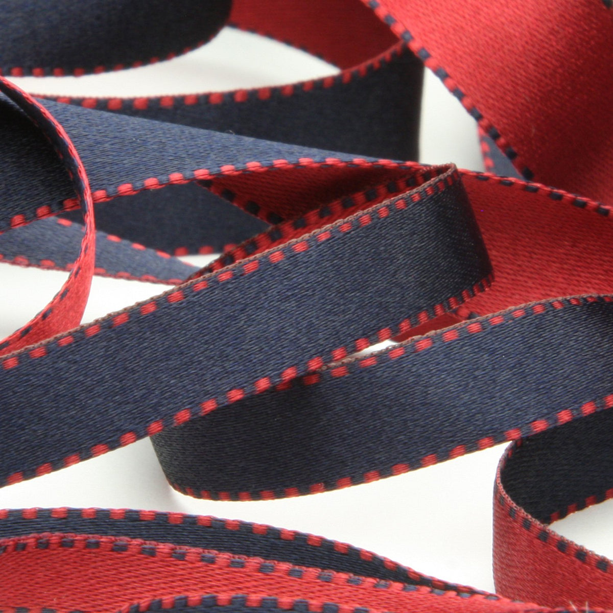 リバーシブルステッチサテンリボン（FY-252-07）